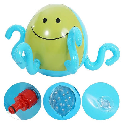 Pulpo Inflable Lanza Agua Chorro Verano