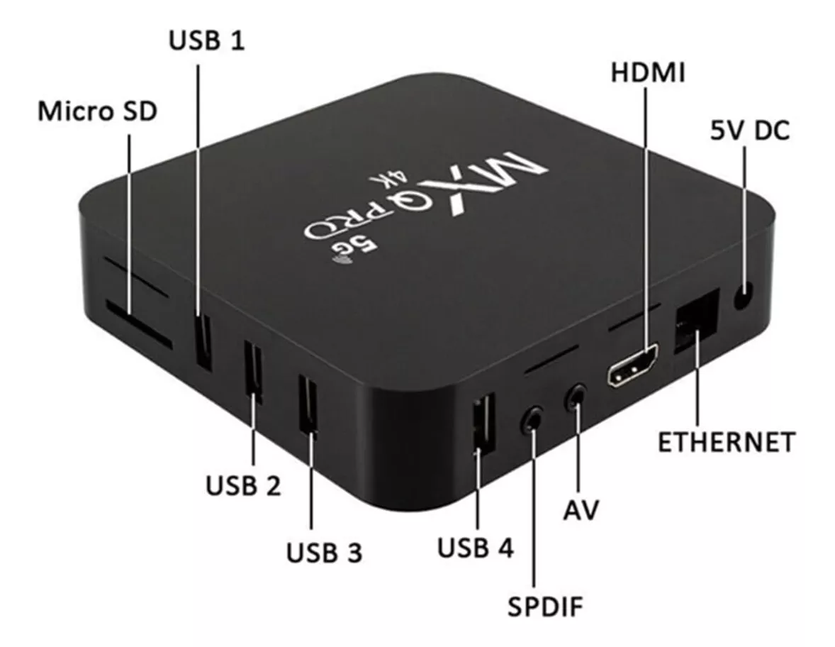 Tv Box Mxqpro 4